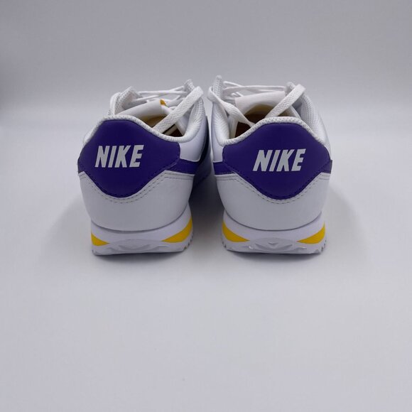Nike Cortez White / Purple Women's Shoes - Picture 4 of 8